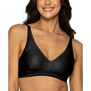 Vanity Fair Womens Illumination Wireless Midnight Black S